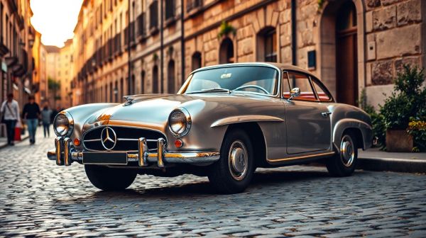 Les meilleures options d'assurance pour voitures anciennes Mercedes